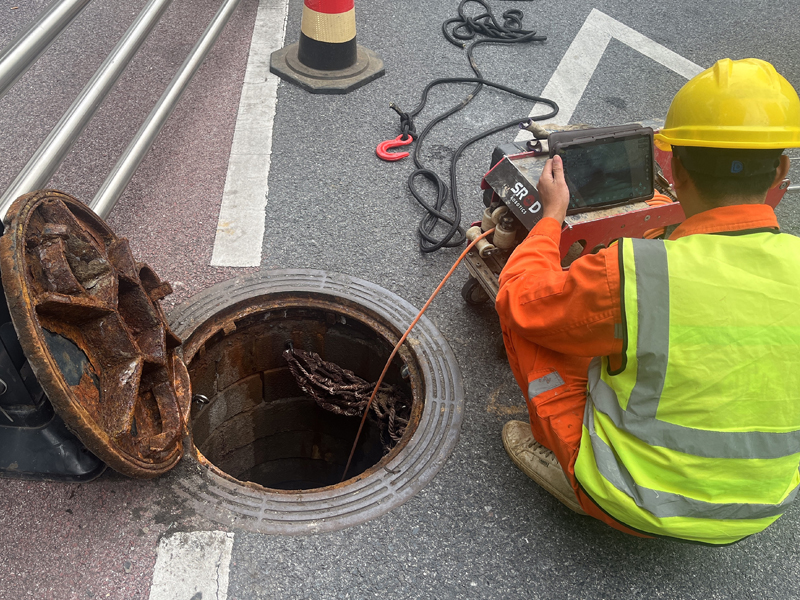中华门市政管道内窥检测
