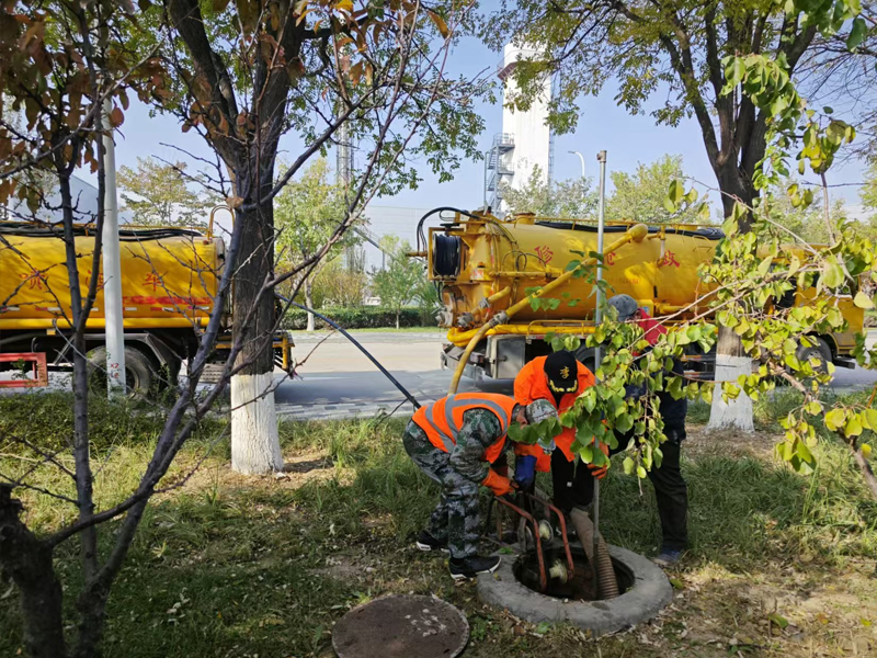 中华门厂区管道清洗